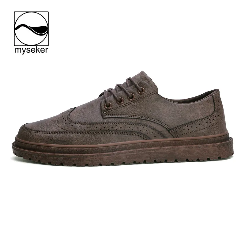 

Men'S Model Casual Shoe'S Rockport Shoes Round Toe Rivet Mens Business 2020 2017 Size 46 For Men British Style brown