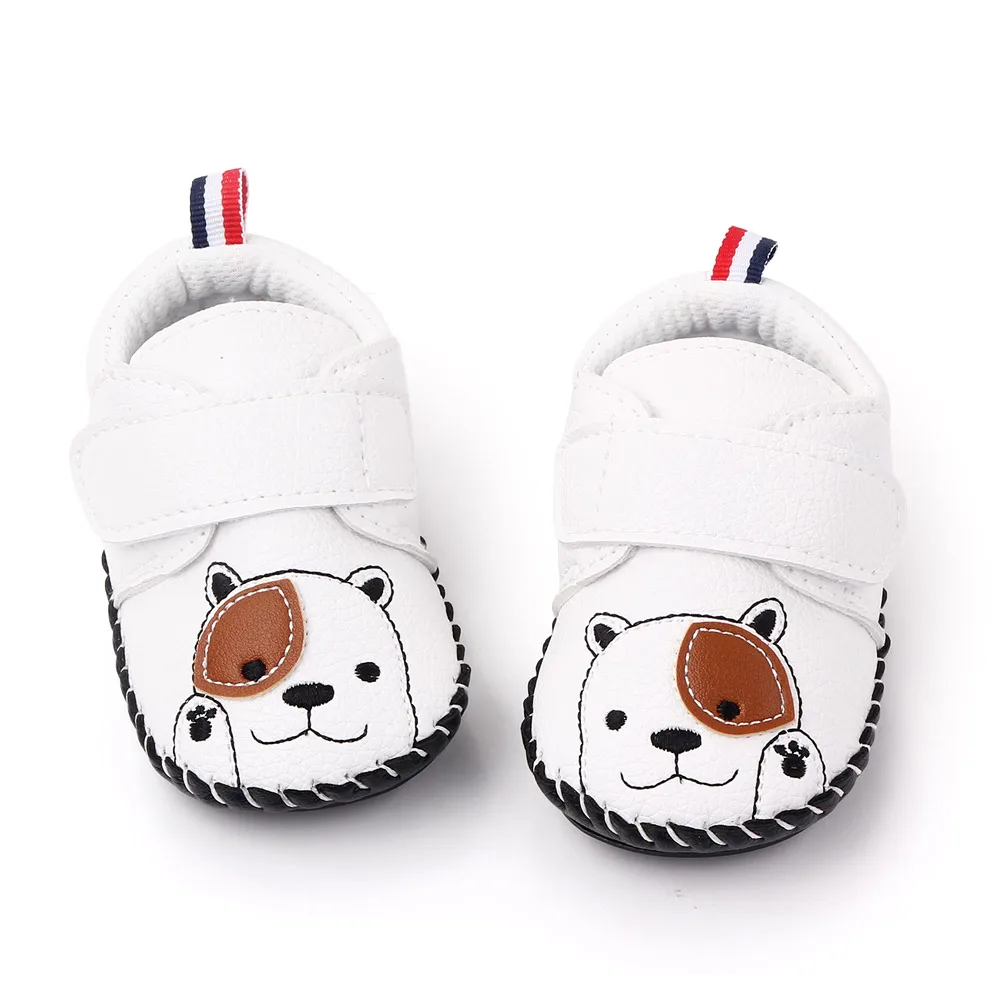 Lovely Animal Design Baby Shoes Boy Girl Rubber Sole Kids Casual Walking Shoes supplier
