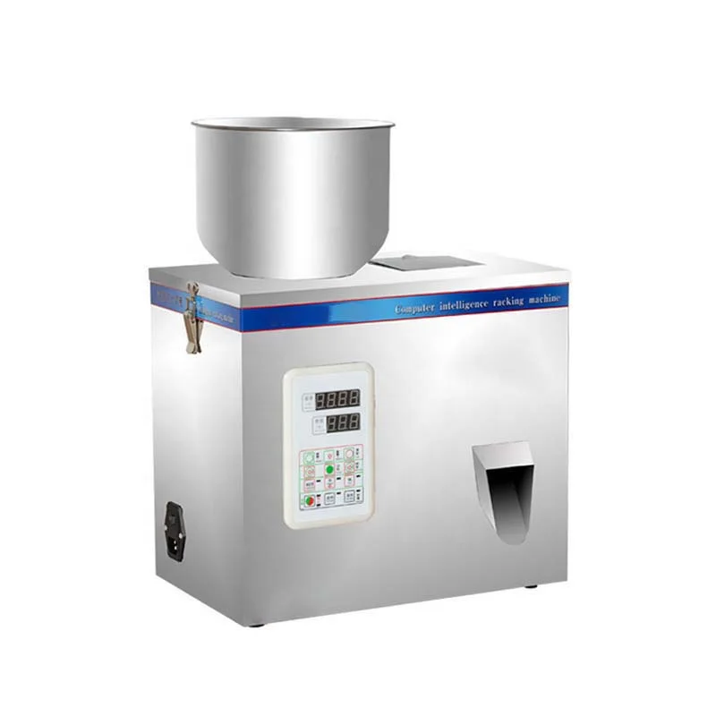 

Semi automatic vertical intelligent powder packing filler particle weighing filling machine