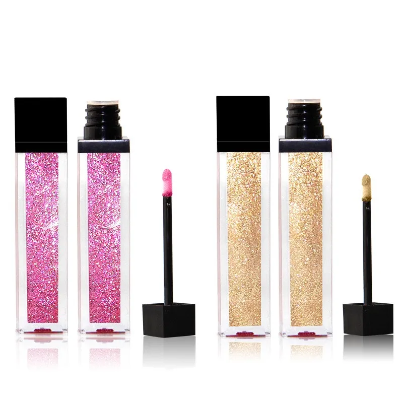 

Wholesale Lip Makeup Long Lasting Waterproof Shimmer Non-fading Lip Gloss Custom, 11 colors