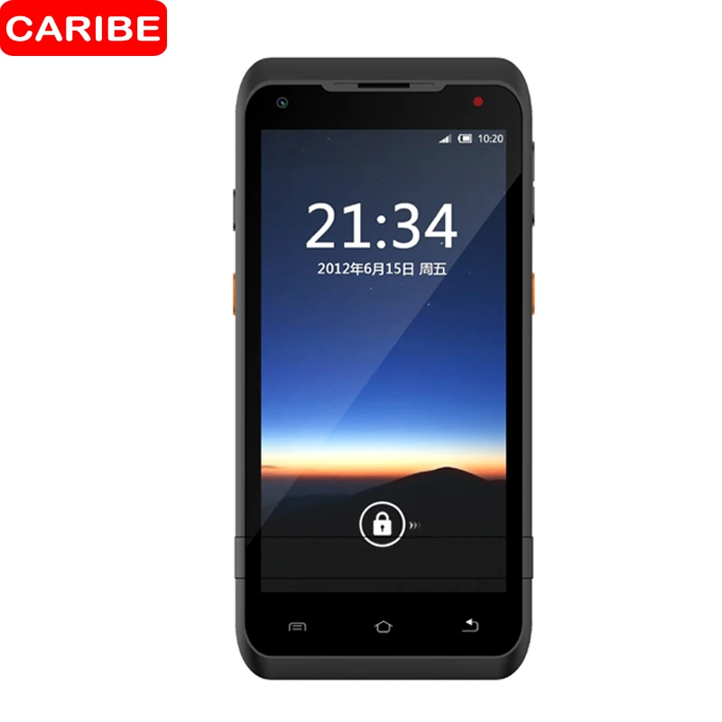 

CARIBE Ruggged Android PDA handheld terminal with 2D barcode scanner data collector Portable Reader