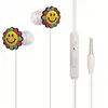 Factory Price Custom 3D Cartoon Wire Earphone PVC Earphone With Handsfree Function