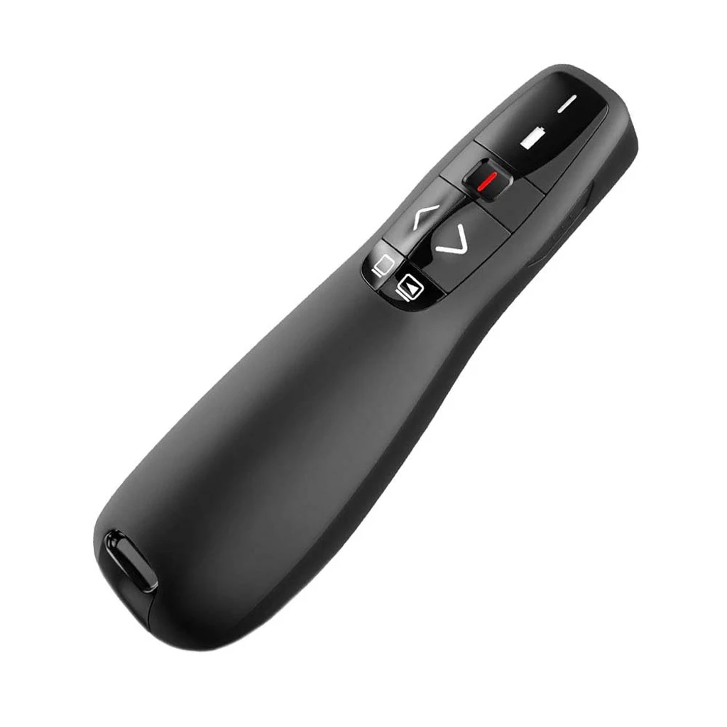 

Hot Sale R400 2.4GHz USB Wireless Presenter Remote Control for PowerPoint Presentation Laser Pointer