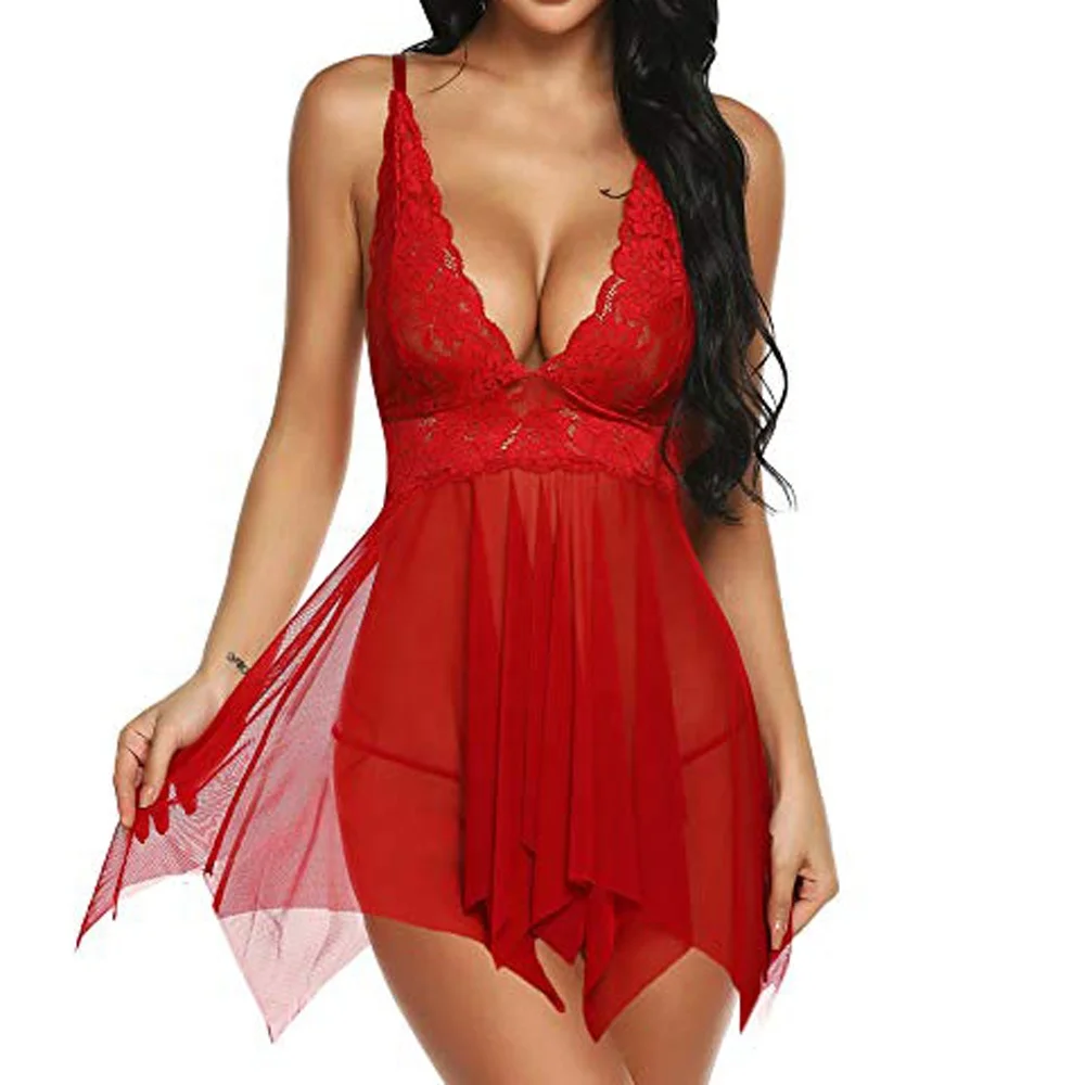 

XRW330 Wholesale lingerie sexy hot transparent mature women sexy lingerie, Blue, black, red