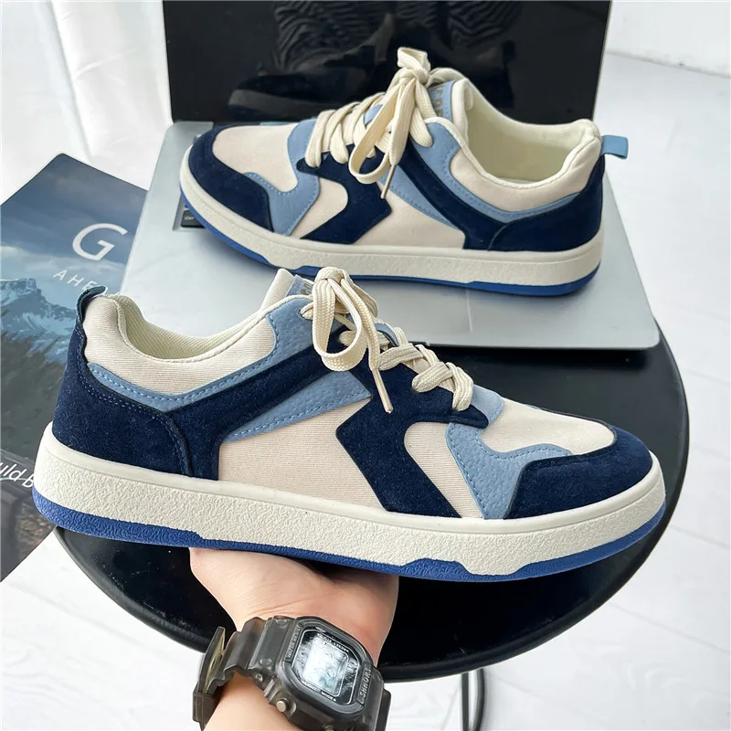 

New Arrival Canvas Blank Custom Low Cut Shoes Men Retro Walking Style Skateboarding Shoes for Men, Optional