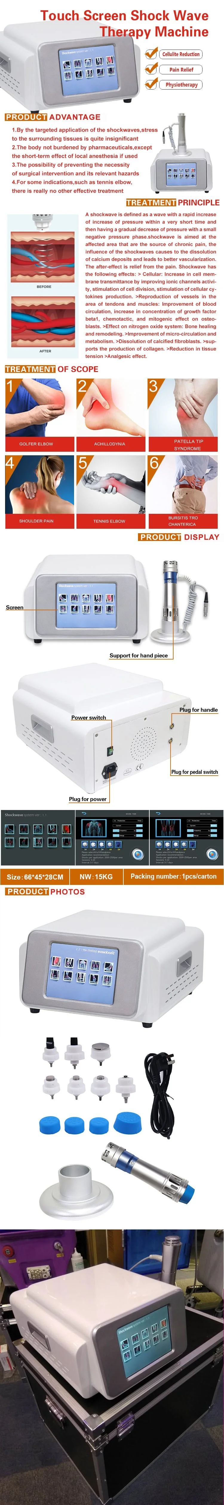 Shockwave Therapy Machine Acoustic Shock Wave Medical Equipment