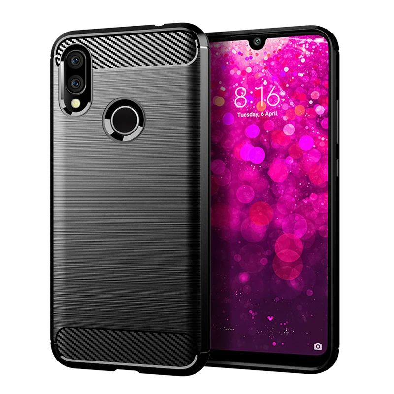 

Factory Direct Soft TPU Ultra-thin Shockproof Carbon Fiber Phone Covers For Xiaomi Redmi Y3 Back Cover Case