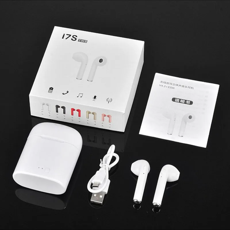 

OEM Low Price i7s Mini Earpiece Headphones Audifonos Bt 5.0 Earbuds TWS Twins Wireless Earphone In-ear Stereo Headset