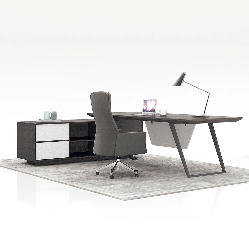 
Modern Executive Desk Luxury Office Furniture L Shape Executive Office Desk with High Quality 