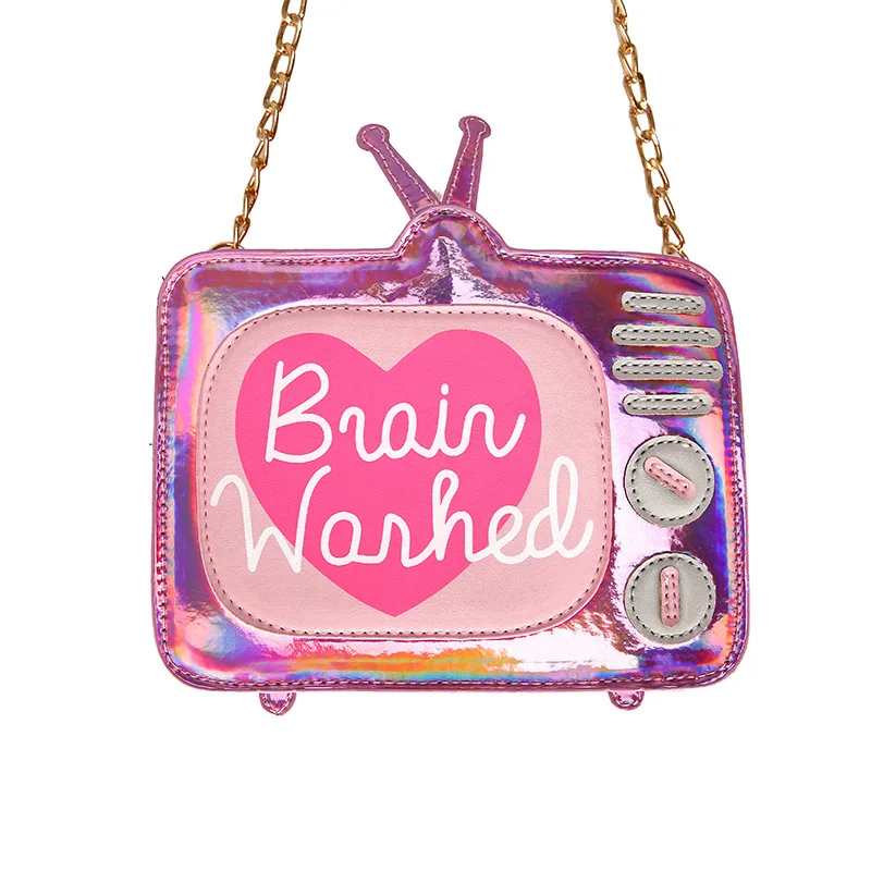 

Black Friday 2020 unique design TV mini kid purses and handbags children cute little girls shoulder crossbody bag