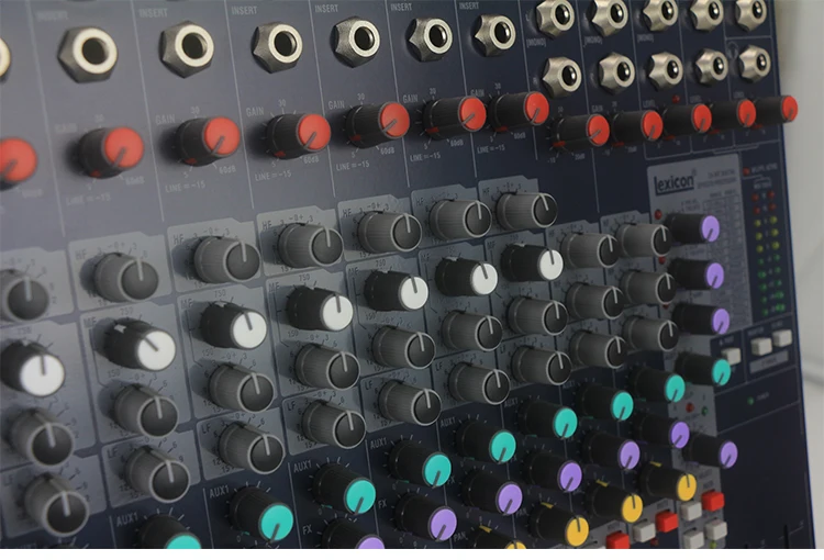 EFX consola de audio con efecto lexicon professional Mixing Console