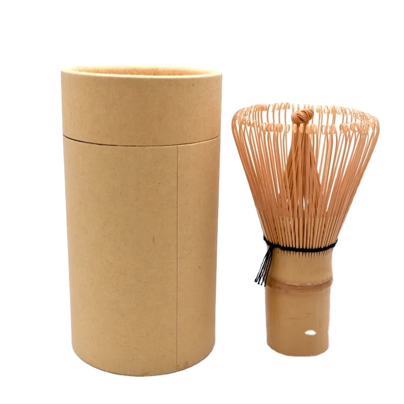 

New Design Factory Direct Sale Bamboo Matcha Chasen Custom Logo Matcha Whisk and Eco-friendly Box