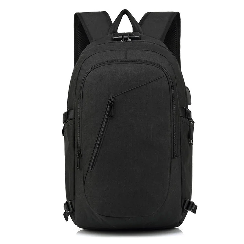 

Smart Anti-theft Water proof Men Business Laptop Anti theft Backpack Bag with USB Charging Port