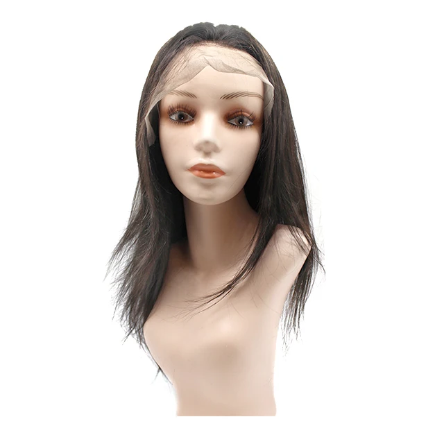 

Virgin Human Hair 360 Lace Frontal Raw Virgin Brazilian Human Hair Wig