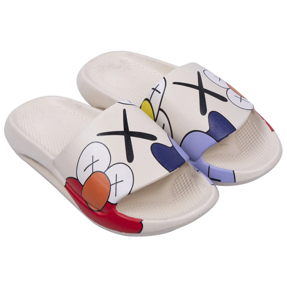 

Fashion Shoes Thick-Soled Slippers Multicolor Cartoon Couple Casual and Breathable Beach Sandals, 1pairs