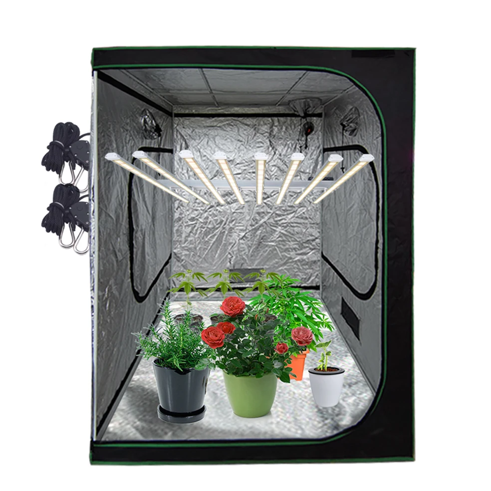

5x5ft 150x150x200 Grow Tent Kit Factory Price Indoor Grow Tent Complete Hydroponic Grow Systems Grow Light