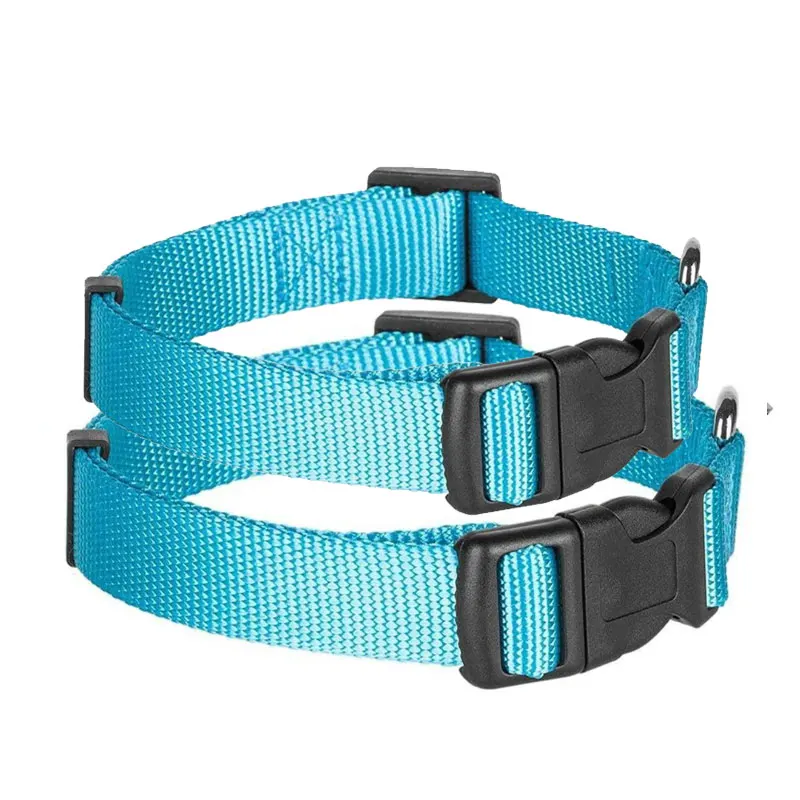 

Custom Durable Nylon Comfortable Adjustable Pet Weave Multicolor Dogs Collar