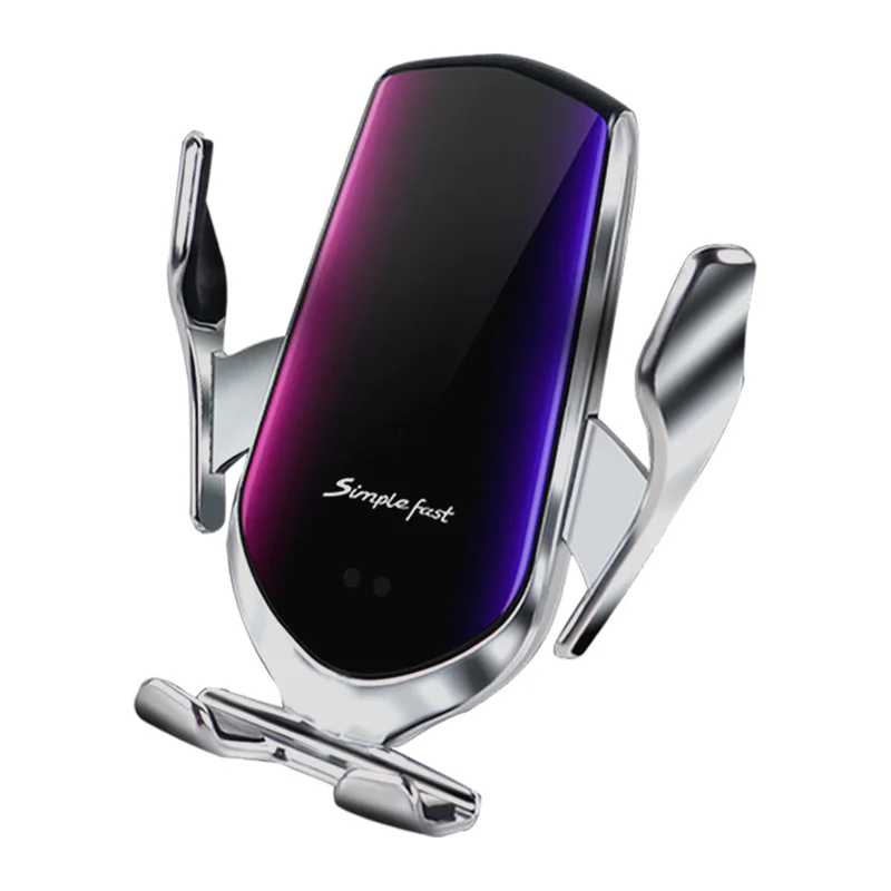 

KEKEEN Hot Selling 2021 Wireless Charging Car Mount For Mobile Custom Smart Sensor Qi 15W Fast Wireless Charging Phone Holder