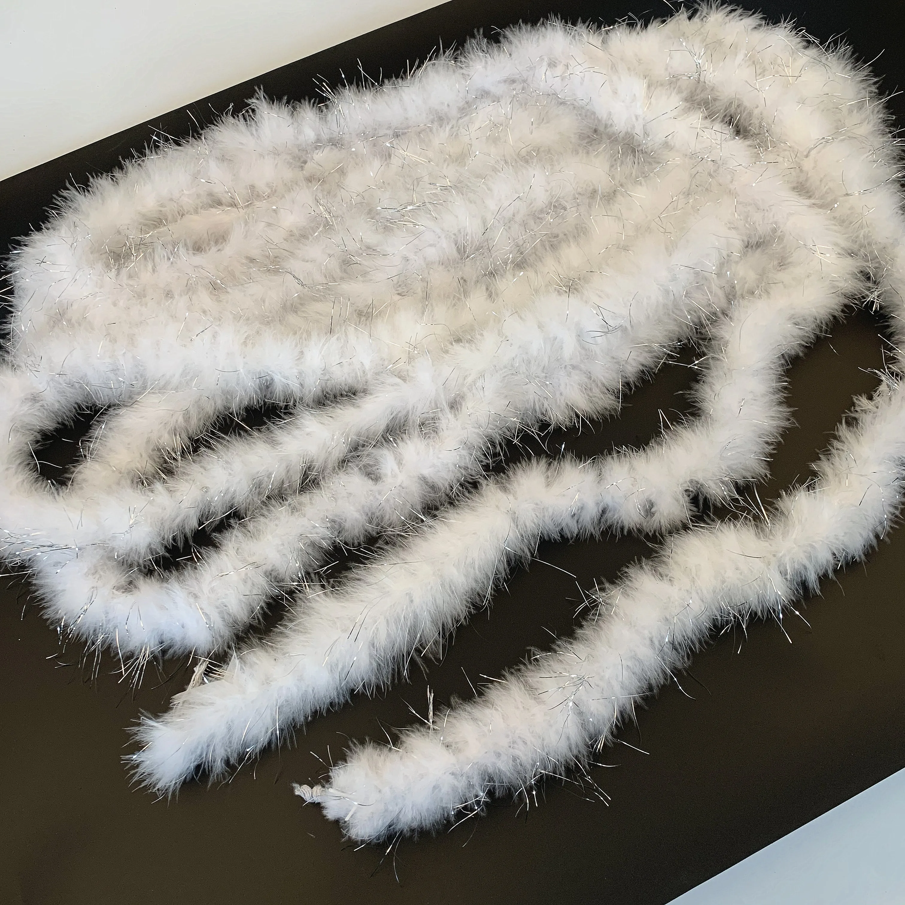 Hot Pink Marabou Boas Turkey Faux Fur White Boa For Party Clothing