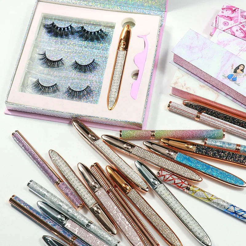 

2021 New Product wholesale Magnetic Eyelashes eyeliner glue and magnetic eyeliner