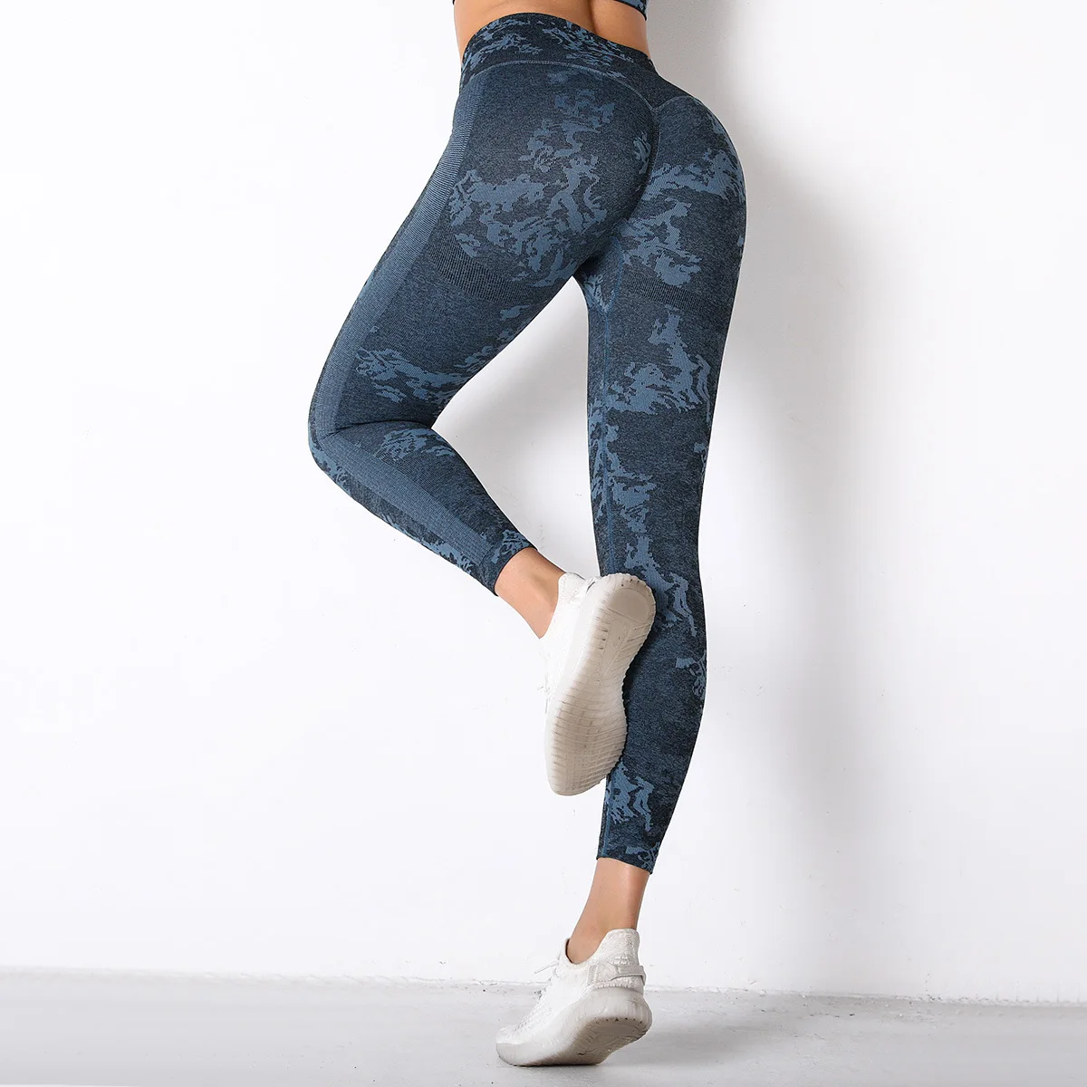 

2021 fitness wear gym wear seamless sportswear yoga wear tiktok yoga pants high waist womens leggings
