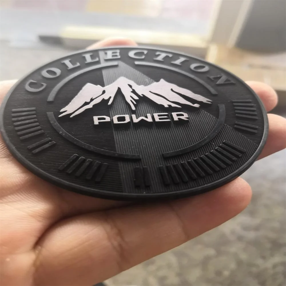 

custom embossed rubber patch 3d soft pvc patch shoulder patch, Customized