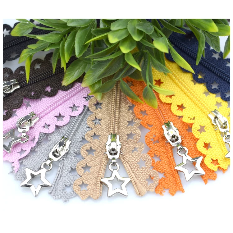 

Custom Lace Dress Star Nylon Zipper 29Cm Clothes #3 Zipper