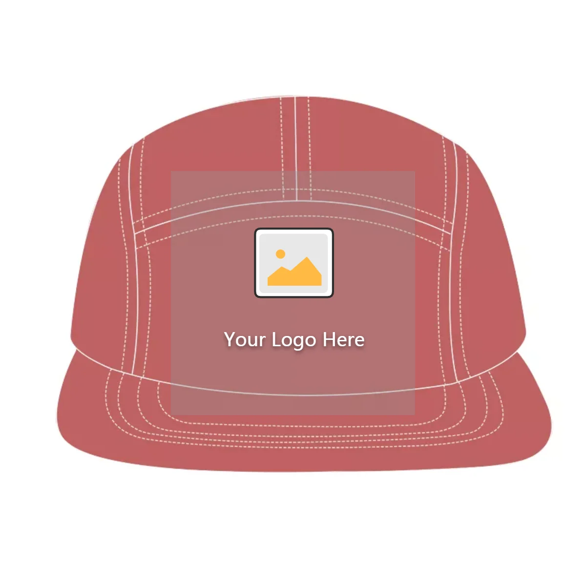 Custom Printing Cap Cotton 5 Panel 