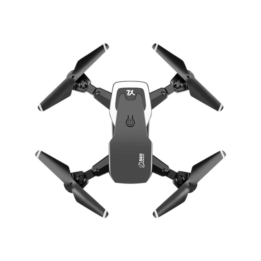 

2020 New Drone 4K Profession Hd Wide Angle Camera 1080P Wifi Fpv Drone Dual Camera Height Keep Drones Camera Helicopter Toys, Black