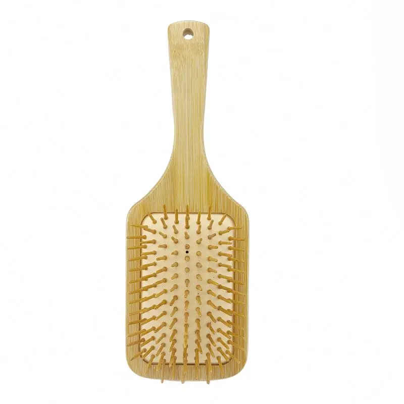 

Juego cepillos para el cabello paleta Allmill Natural Bamboo Paddle Hair Brushdesenredar cepillo pelo de bambu