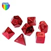 Professional manufacturer high quality hot new products metal polyhedral dice