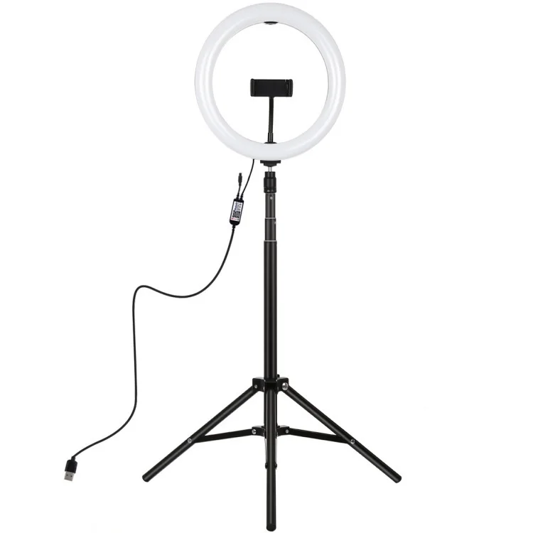 

One Stop Shopping 26cm RGBW Selfie Video LED Ring Light with 1.65m Tripod