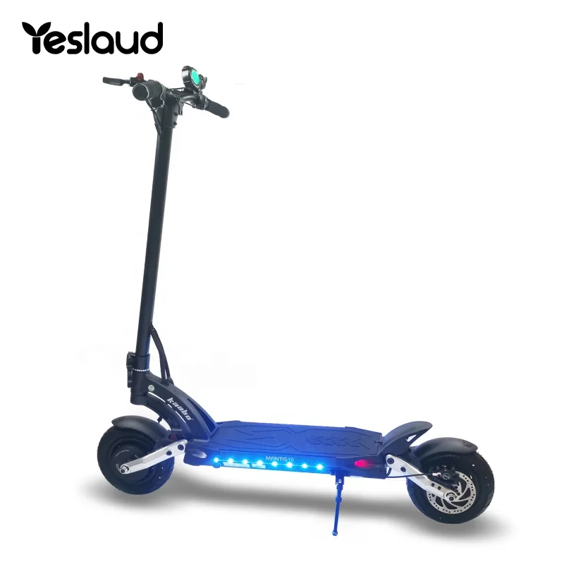 

Folding Dual Motor Electric Scooter 2000w Powerful For Adults Kaabo Battery 60v Mantis Pro 24.5ah