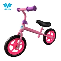 

No-Pedal 12" Balance Bikes Pro Taper Bicycle Child walking Bike Both the handle bar and the seat are adjustable in height