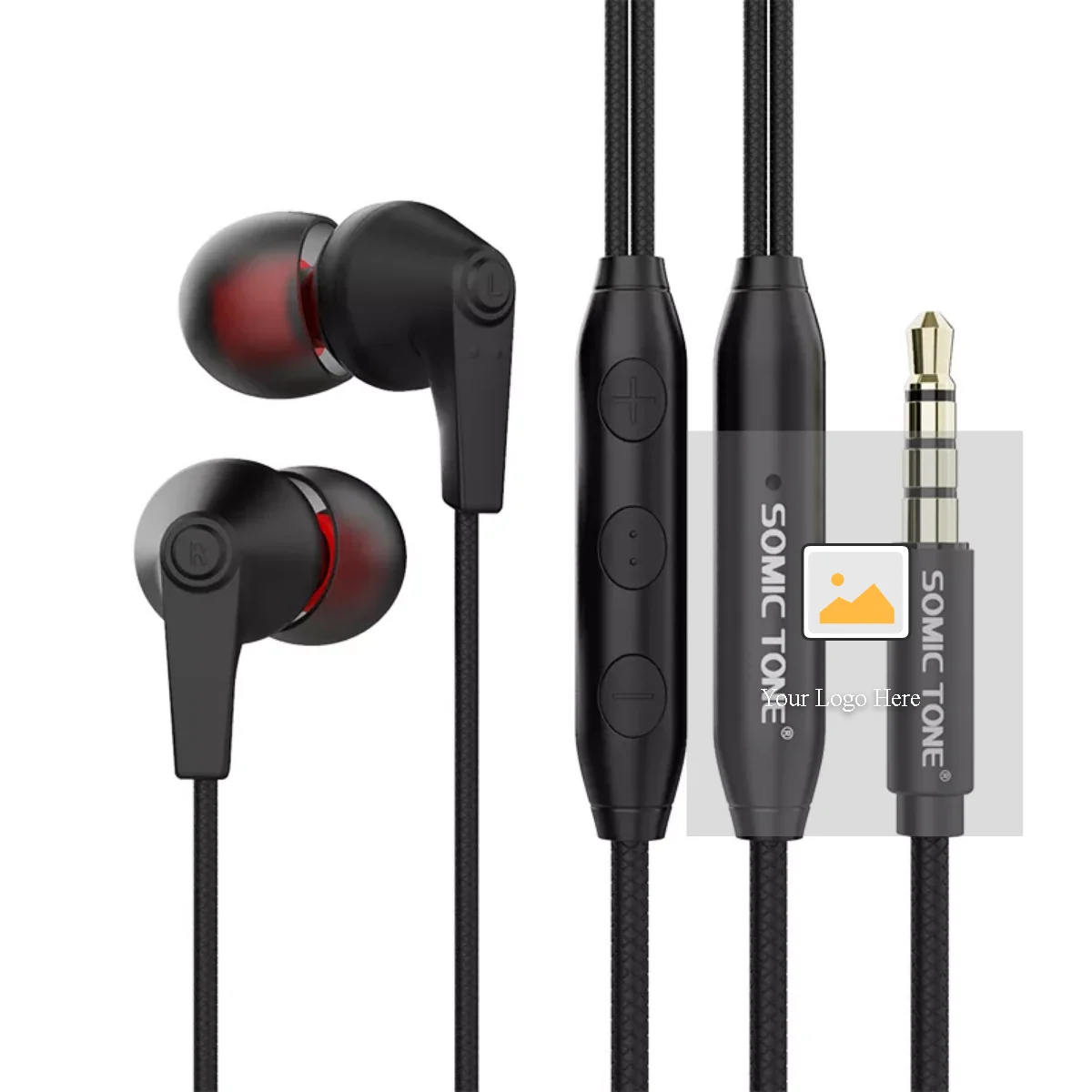 Heavy Bass Stereo Earbuds Headphones 