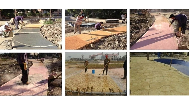 stamp concrete roller