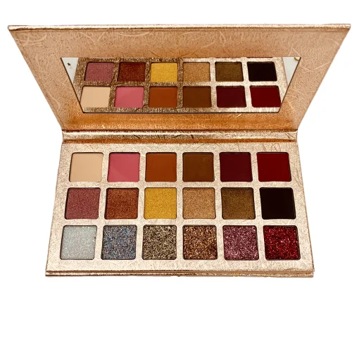 

High-quality 18 color glitter eyeshadow no logo eyeshadow palette