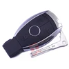 Auto key shell 3 Button Smart Key shell Set(with Metal Edge) for Benz 021594
