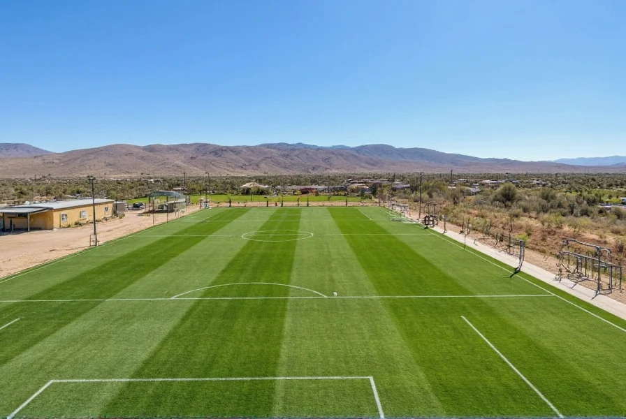Pepper Canyon West community park with soccer fields and playground equipment