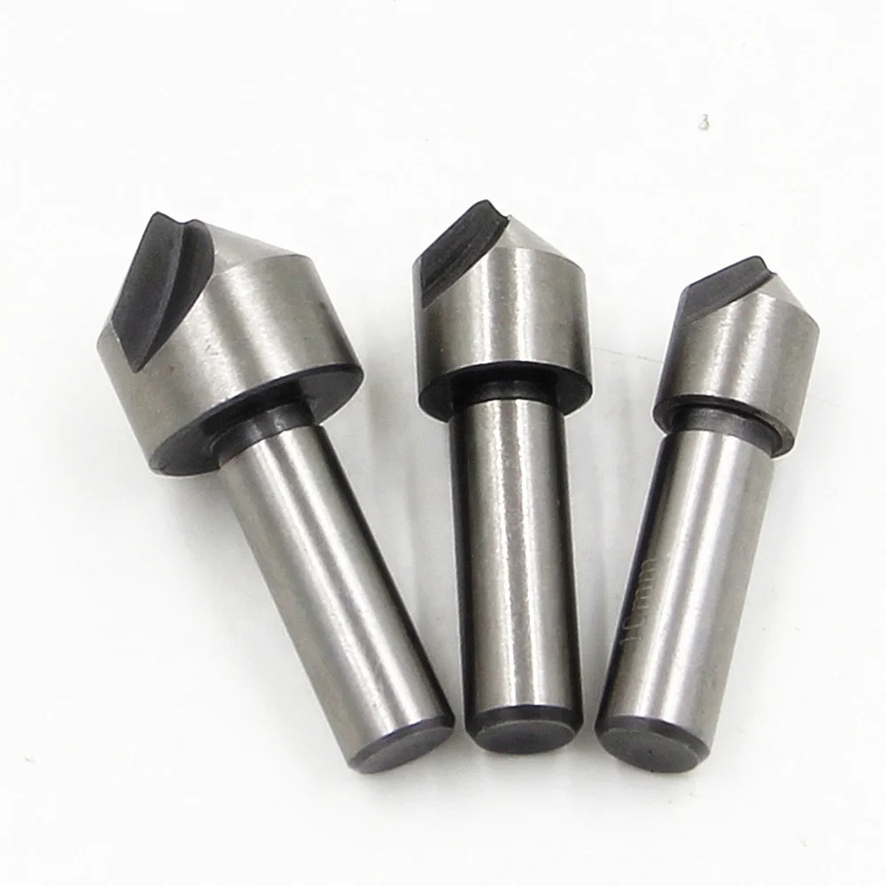 

3pc High speed steel single edge chamfering tool