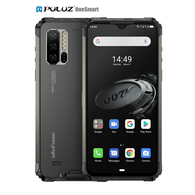 

HK stock Ulefone Armor 7E Rugged Phone 4gb 128gb 5500mAh 6.3 inch rugged cellular Android Ip68 Waterproof Mobile Phones