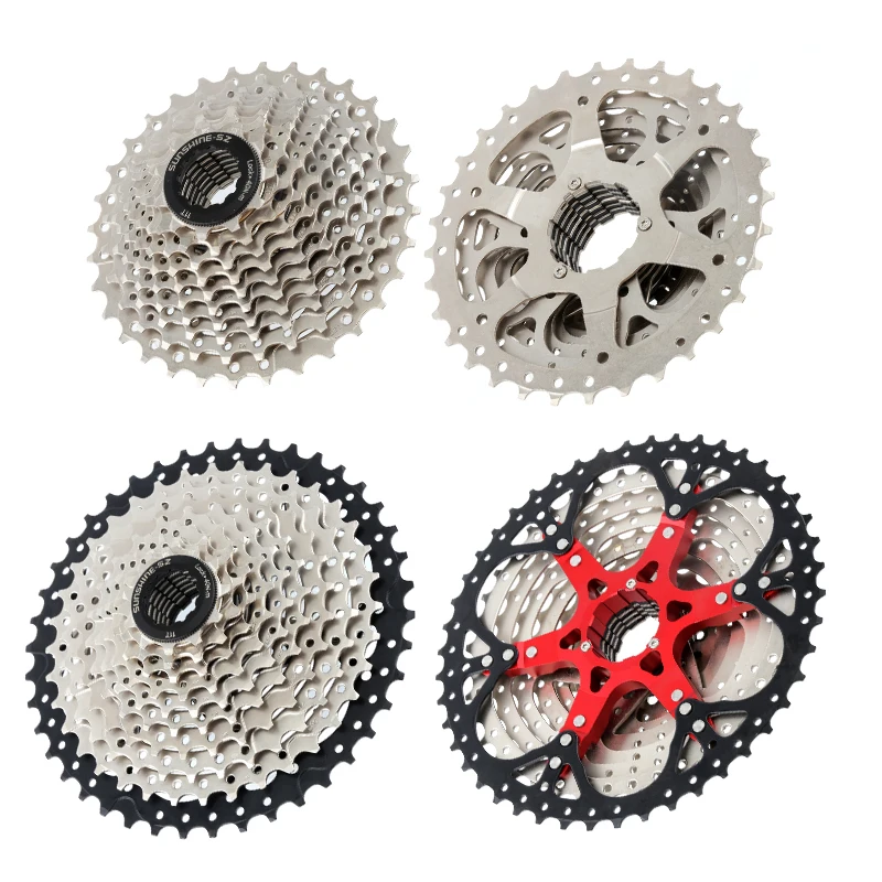 

Sunshine HG Bike Cassette 8/9/10/11/12 Speed 11-23/25/28/30/32//34/36/40/42/46/50/52 Freewheel For Shimano Road Mountain bicycle