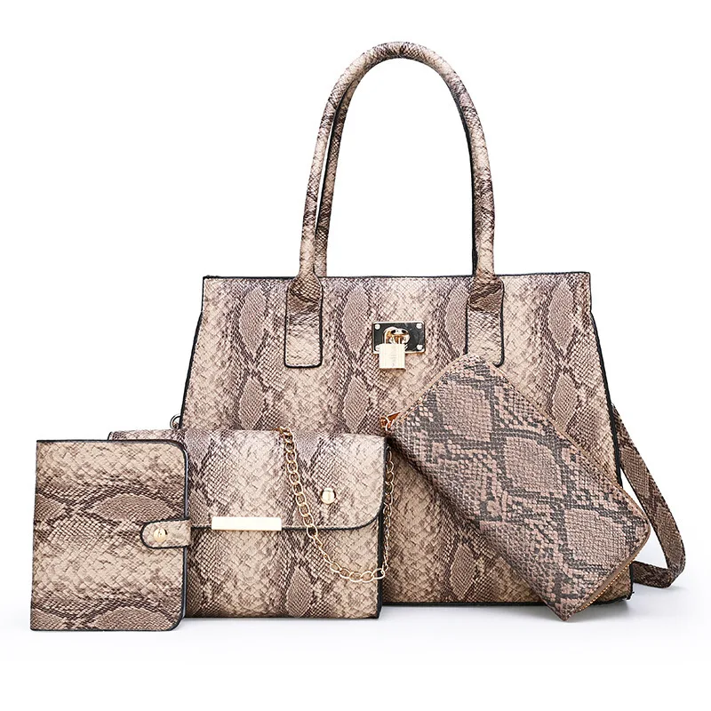 

2021 Hot Sale Fashion Snakeskin Purse Female Handbags For Women Luxury