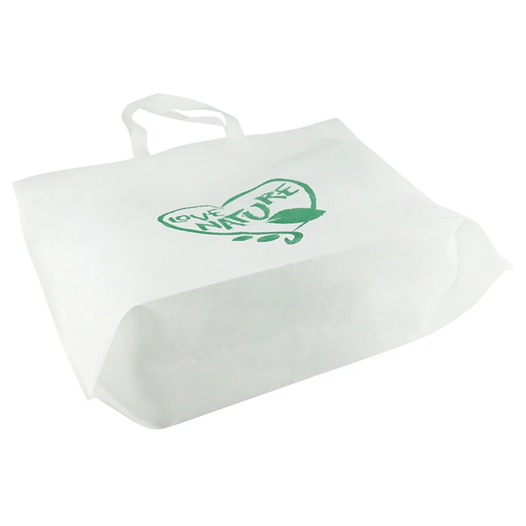 

Factory Supply Customize Logo PP Handle Nonwoven Bag For Shopping