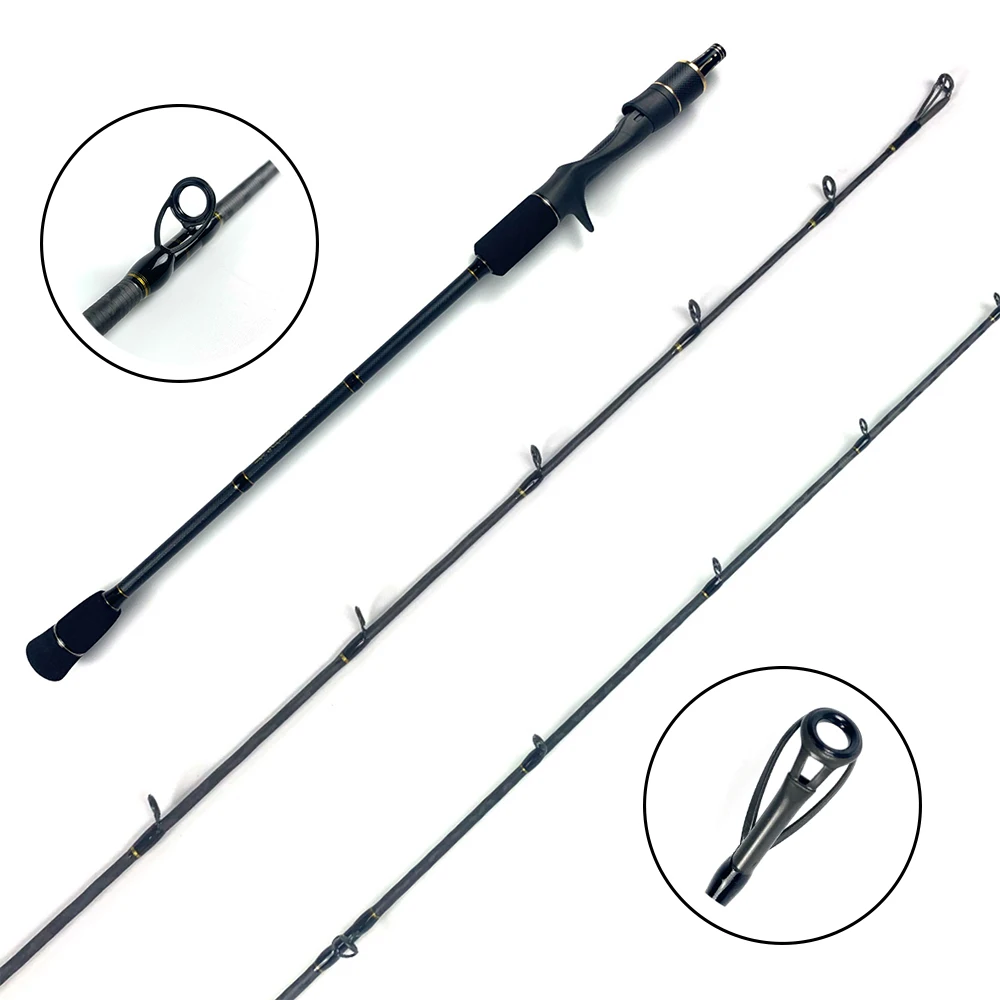 Fast Delivery  Casting Jigging Rod Carbon Fiber 6-12kg Drag Power Slow Pitch jig cana de Pesca Jigging Fishing Rod