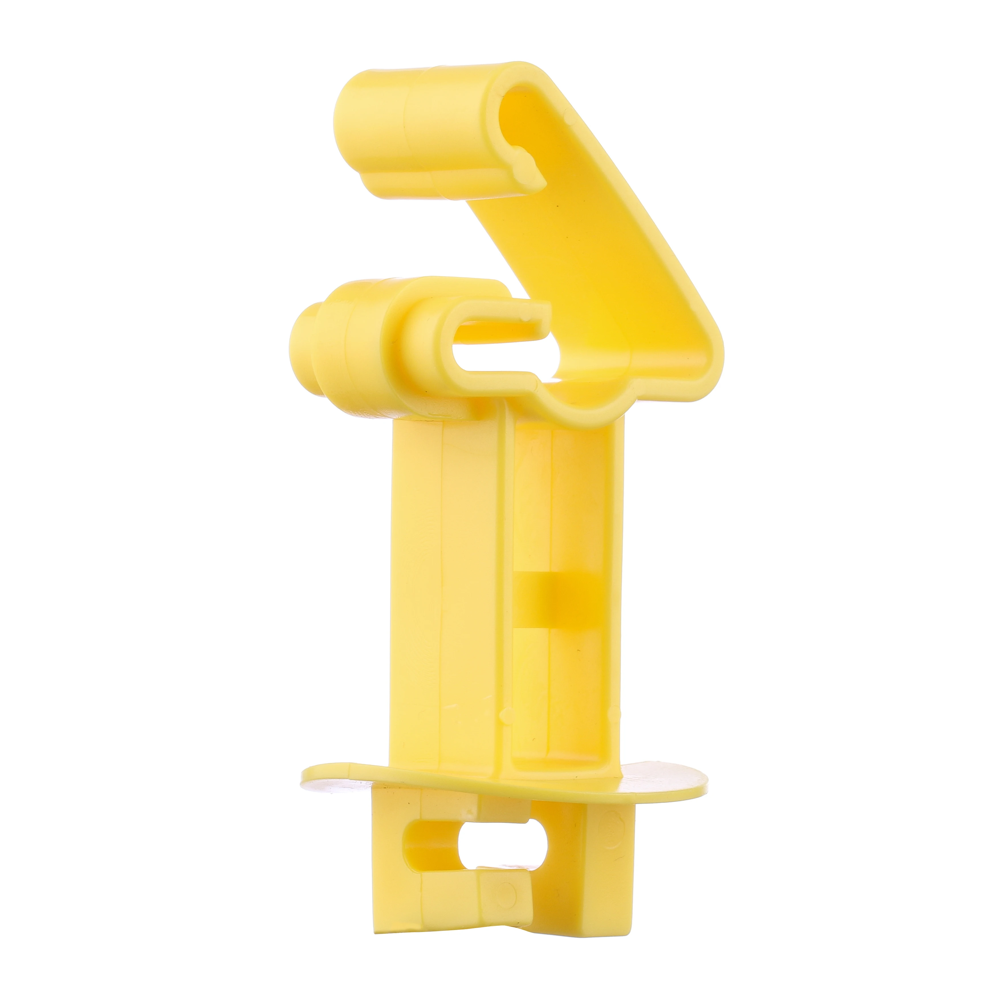 

Terrui INS506 Heavy duty Snap-On T-Post Insulator for Garden fence or Animal Farm Electric Fence Steel Post, Yellow or customized