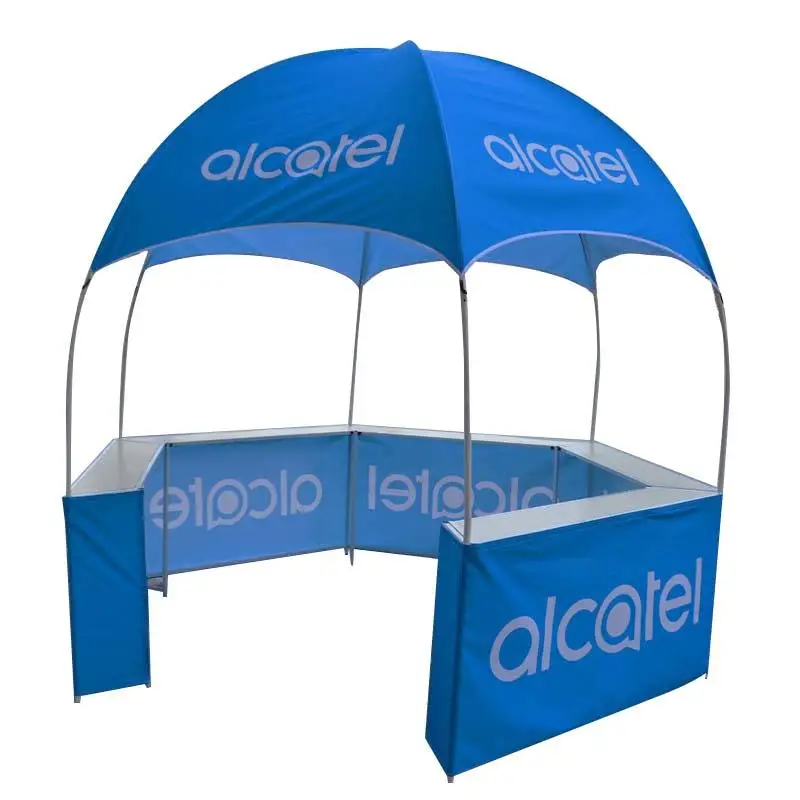 

CUSTOM PRINT HEXAGONAL BOOTH TENT, HEXAGONAL KIOSK DOME TENT, Custmized