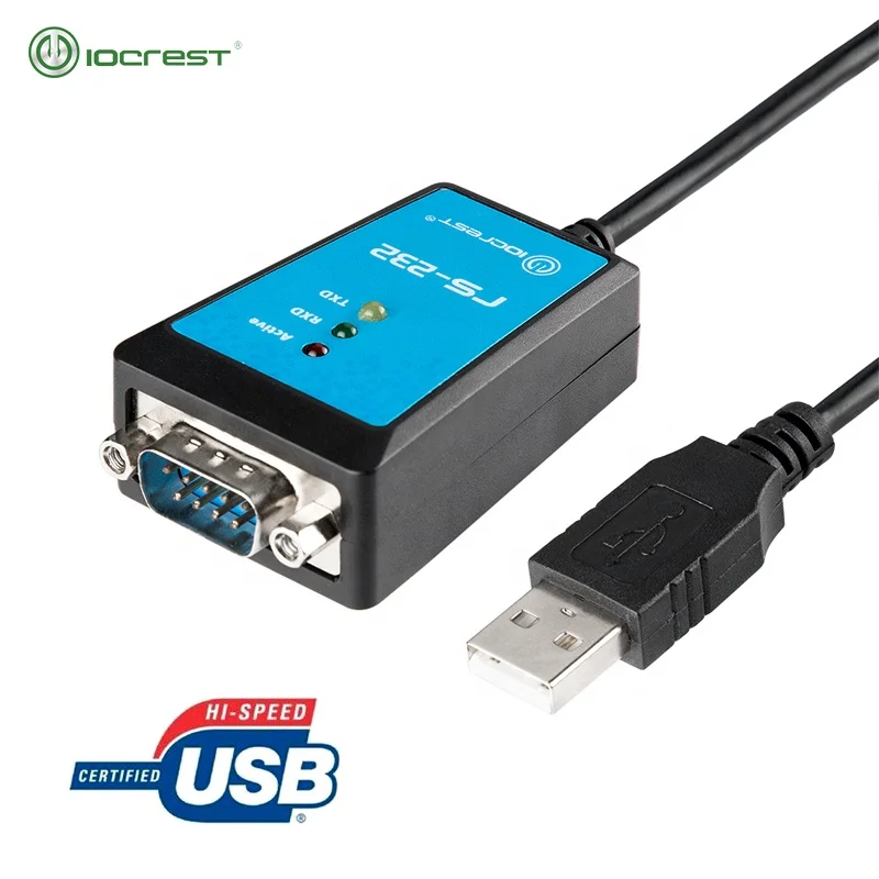 

Best seller FTDI 1.8m usb 2.0 serial converter rs232 db9 usb to serial cable