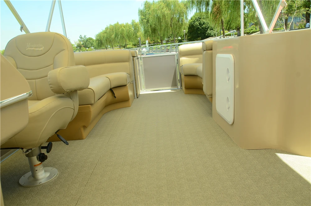 
Entertainer aluminum party yacht with unique design 