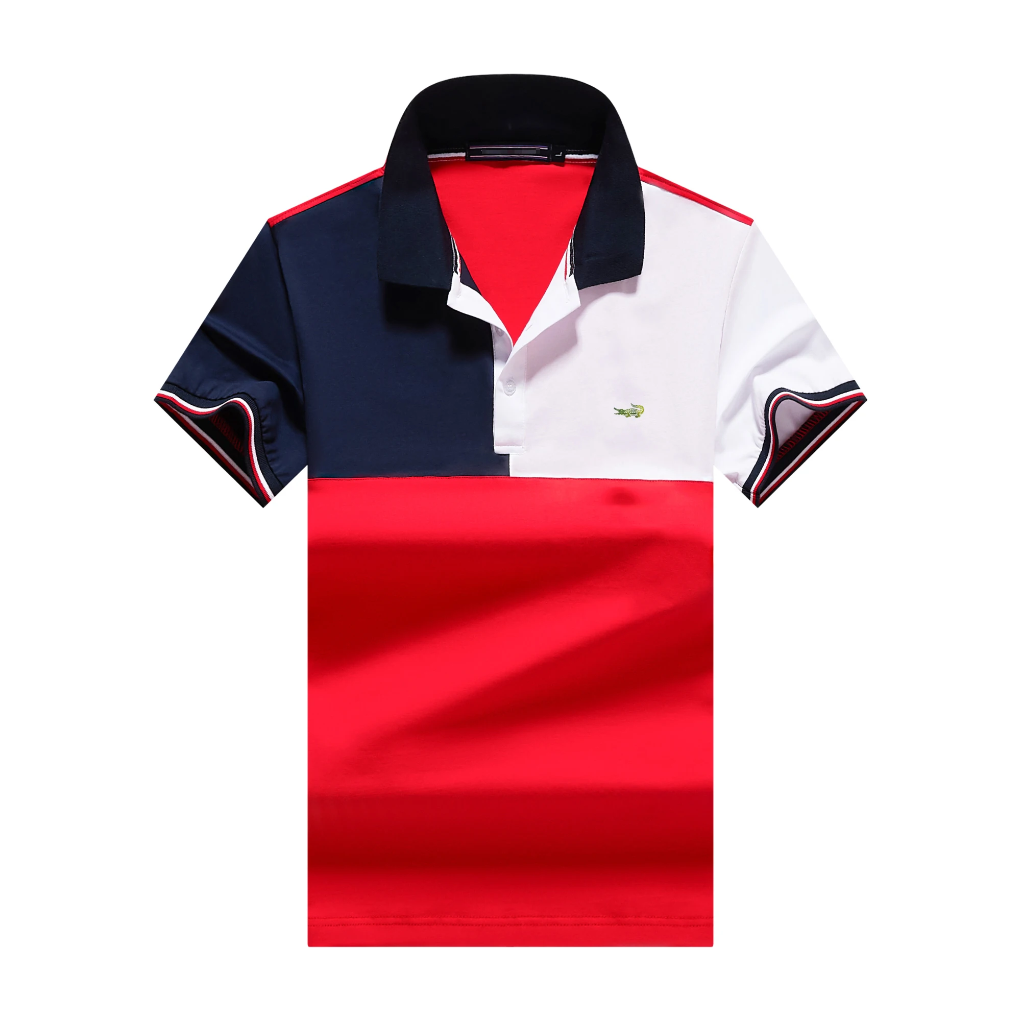 

2021 New Arrival High Quality Mens Golf Polo t Shirt knitted mercerized Cotton Pique Embroidery luxury T Shirt